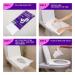 Disposable XL Toilet Seat Covers - 100 Pack for Kids & Adults | Flushable, Travel-Friendly & Hygienic - Buy Online on GoSupps.com