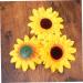 Zerodeko 18 Pcs Sunflower Decor Artificial Sunflower Home D cor Real Looking Fake Sunflower Bling Decor Fake Corn False Flowers Artificial Flower Mini Woven Baskets Craft Set 10cm - Buy Online on GoSupps.com