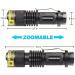 Darkbeam UV Flashlight 395nm - Portable Black Light for Pet Stains Detection & Anti-Counterfeiting | 2 Pack SK68 - Buy Online on GoSupps.com