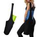 ONEGenug Yoga Mat Bag, Long Strap Yoga Mat Tote Sling Carrier with Side Pocket & Zipper Pocket, Fits Most Size Mats(Black)
