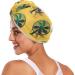 Green Fan Hair Towel 2 Pack - Super Absorbent Quick Dry Hair Turbans for Women & Girls | Ideal for Fast Hair Drying - Buy Online on GoSupps.com