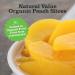 Natural Value Organic Yellow Cling Sliced Peaches 15 oz (pack of 4) Product of USA Gluten Free Vegan GMO Free Non BPA Lining In organic fruit juice from concentrate - Buy Online on GoSupps.com