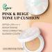COSNORI Blossom Tone Up Cushion Clear SPF 50+ PA++++ - Lightweight Sunscreen Tone Cover & Correcting Cushion with Matte Finish - Buy Online on GoSupps.com