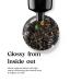 Beetles Black Gold Glitter Poly Extension Gel 60g/2oz - Trendy Nail Art Design for Salon & DIY at Home - Buy Online on GoSupps.com