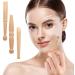 Healvian 6 STK Wooden Acupuncture Rods | Deep Foot Massage & Acupressure Pen | Natural Muscle Relief Gift - Buy Online on GoSupps.com