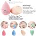 Makeup Sponge Blender Start Makers Blender Beauty 8 Pcs Make up Foundation Sponge Set Non-Latex Beauty Sponge for Foundation Creams Liquid and Powders AMacaron - Buy Online on GoSupps.com