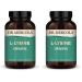 Dr. Mercola L-Lysine 90 Capsules 1500 mg L-Lysine Non-GMO Gluten Free Soy Free (Pack of 2) 90 Count (Pack of 2)