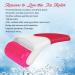 LATME Ice Roller for Face Eyes Womens Gifts Face Roller Massager Puffiness Migraine Pain Relief and Minor Injury Red - Buy Online on GoSupps.com