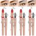 Eyebrow Microblading Pen 2024 New Eyebrow Pencil with an Upgrade Micro-Fork Tip Applicator Waterproof Long-Lasting Microblading Pencil for Eyebrows Microblading Pen for Natural Looking Brows Makeup 4pcs - Buy Online on GoSupps.com