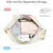 Gym Bag for Women  Sports Travel Duffel Bag with USB Charging Port  Weekender Overnight Bag with Wet Pocket and Shoes Compartment for Women Girls Travel  Gym  Yoga  School (Beige) A-Beige - Buy Online on GoSupps.com