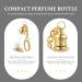 COHEALI Perfume Sample Bottle Mini Fragrance Bottle Glass Perfume Bottle Essential Oil Storage Bottle for Travel(Assorted Color) - Buy Online on GoSupps.com