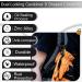 FCSNJH Mini Carabiner Set - 15 Pieces Double Hooks (30mm 40mm 50mm) - Black Small Carabiners for Outdoor & Everyday Use - Buy Online on GoSupps.com