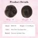 Reecho Mini Claws Hair Knot Extensions - 2 Pack Clipping Accessories for Messy Updo & Cat Ears - 7.6 cm Medium Blonde with Highlights - Buy Online on GoSupps.com