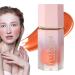 Liquid Cheek - Waterproof Cream Makeup Stick for Long-Wearing Natural Look Cream Face Cheek and Lip Color for Women Lambo 06#