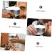 Frcolor Stainless Steel Shaving Bowl with Lid - Travel-Friendly Men's Shaving Shell for Salon Use | Perfect for Beard Care - Buy Online on GoSupps.com