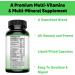 SHIFAA NUTRITION Halal Multivitamins for Women Men & Adults | 30 Servings | Iron, Vitamin A, B6, B12, Biotin, Niacin, C, D3, E, Zinc, Calcium, Folic Acid, CoQ10 - Buy Online on GoSupps.com