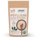 Organic Psyllium Husk Powder 16oz (454g) - Finely Ground Unflavored Plant-Based Natural Fibre Source for Morning Juice Smoothies Gluten-Free Baking & Cooking - Vegan Keto & Paleo