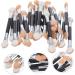 Mikinona 24pcs Eyeshadow Brush Kit Brush Eyeshadow Makeup Eyeshadow Brush Eye Shadow Stick Sponge Set Miss 7cm Colorful - Buy Online on GoSupps.com