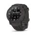 Garmin Instinct Crossover Solar, Rugged Hybrid Smartwatch with Solar Charging Capabilities, Analog Hands and Digital Display, Graphite Graphite Solar