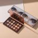 Brown Eyeshadow Palette for Mature Women | 18 Pigmented Warm Colors - Matte & Shimmer Waterproof Makeup - Buy Online on GoSupps.com