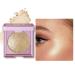 MAEPEOR Face Highlighter 8 Colors Smooth Shimmer Highlighter Palette Longlasting Shiny Face Illuminator Highlighter Makeup (03 Champagne Gold)