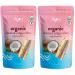 Ava Organics - Coconut Crispy Rollers (Pack of 2) Original Coconut - Family Size - 14.1 oz bags 14.1 Ounce (Pack of 2)
