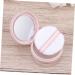 FOMIYES 3pcs Powder Puff Case Empty Loose Cosmetic Jars Makeup Powder Holder Refillable Loose Makeup Pink 1 g (Pack of 1) Pinkx3pcs - Buy Online on GoSupps.com