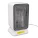 Mini Electric Heater 110V-220V Desk Heater 3 Gears Noiseless for Office (EU Plug)