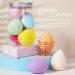 AUAUY 8 Pcs Makeup Sponge Blender Set Beauty Sponge Makeup Sponges for Foundation Multi-color Makeup Sponge Set With 1 holder 1 Storage Tank for Liquid Cream and Powder (Full Drip Style) 8pcs Full Drip Style - Buy Online on GoSupps.com