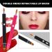 Ouligay 2PCS Retractable Lip Makeup Brushes - Dual-End Portable Lip Brush for Women and Girls - Buy Online on GoSupps.com