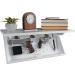 LOCKDOWN In Plain Sight Shelf - Secure Magnetic Access, Customizable Compartment, PUCK Integration - White - Buy Online on GoSupps.com