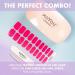 Moyou London Semi Cured Gel Nail Strips - Easy Apply & Remove Salon-Quality Manicure - Primrose Hill | Buy 3, Get 1 Free UV Lamp - Buy Online on GoSupps.com