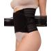 Channo Lumbar Belt - Maximum Support for Men & Women | Pack of 2 | Black XXL/3XL - Buy Now for International Shipping! - Buy Online on GoSupps.com