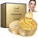 Under Eye Patches - Hydrate Moisturise Nourish& Firm Eye Masks Collagen 24K Gold Eye Patches for Puffy Eyes Dark Circles Bags and Wrinkles 30Pairs Anti-Aging Hyaluronic Acid Gold Eye Pads