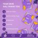 FOMIN Travel Deodorant Wipes - 30 Count - Calming Lavender and Chamomile - pH Balanced Hypoallergenic Mini Deodorant Wipes For Women and Men - Plastic-Free Individually Wrapped Underarm & Body Wipes Calm - Lavender Chamomile - Buy Online on GoSupps.com