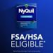 Vicks NyQuil Cough Cold & Flu Nighttime Relief - 24 LiquiCaps | Pharmacist Recommended Sore Throat, Fever, and Congestion Relief - Buy Online on GoSupps.com