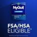 Vicks NyQuil Cold & Flu Relief Liquid - Powerful Nighttime Medicine for Headache Fever & Cough | 48 Liquicaps (Pack of 2) - International Shipping Available - Buy Online on GoSupps.com