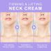 2024 New Pure Tighten&Lift Neck Cream Neck Firming Cream Neck Skin Tightening Neck Firming Cream Tightening Lifting Sagging Skin Anti-Aging Neck Cream for Firming - Buy Online on GoSupps.com