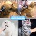 JJYPET 2 in 1 Pet Undercoat Rake for Deshedding & Dematting - Dog Cat Grooming Tool - Shedding Comb for Large Small Dogs Cats - Long/Short Hair Remover - Blue - Buy Online on GoSupps.com