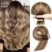 YDDM TAPE in Extensions Real Hair 20Pcs 55cm 50g Tape Brown to light brown with light blonde invisible tape extensions real hair extensions tape extensions real hair hair extension (2/6/18#) 2/6/18# 22inch (55cm) -20PC