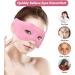 Gel Ice Eye Mask with Acupoint Magnets - Reusable Cold Hot Compress Therapy for Eye Strain Relief, Dark Circles, Puffy Eyes, Migraine - Buy Online on GoSupps.com