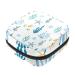 Coral Sea Animals Period Pouch Portable Tampon Storage Bag for Sanitary Napkins Tampon Holder for Purse Feminine Product Organizer First Period Gifts for Teen Girls School Multicoloured 11