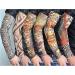 Kirozanny 12pcs Art Fake Temporary Tattoo Sun Protection Compression Arm Sleeves - Random Color - Buy Online on GoSupps.com