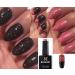 Bluesky Gel Polish DARK BROWN TO PINK SALMON COLOR CHANGE TC32 MULTI GLITTER NAIL UV LED Soak Off 10ml - Buy Online on GoSupps.com