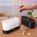 Colorful Flame Air Aroma Diffuser Humidifier | Upgraded 7 Flame Colors | Noiseless Essential Oil Diffuser for Home Office Yoga | Auto-Off Protection | 180ml (8Hours Black) - Buy Online on GoSupps.com