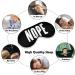Buy Nope Logo Soft Eye Mask - Adjustable Light Blocking Sleep Mask for Men & Women | Perfect for Travel & Naps - International Shipping Available - Buy Online on GoSupps.com