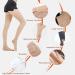 Ted Hose Compression Stockings for Women & Men | Anti-Embolism Thigh High 15-20 mmHg | XXL Beige - Buy Online on GoSupps.com