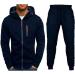 Hanxiulin Men's Training Suit - Cotton Jogging & Sportswear for Autumn/Winter | Fitness Leisure Clothes - Buy Online on GoSupps.com