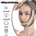Reusable V Line Lifting Mask & Chin Strap for Women - Prevent Sagging & Tone Jaws (Brown) - International Shipping Available - Buy Online on GoSupps.com