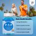 P5P Gummies 50mg P5P Vitamin B6 Supplement for Adults & Kids More Efficient Vitamin B6 Energy Metabolism Brain Cognition Immune Health Non GMO Gluten Free Vegan Sugar Free Grape 60 60 Count (Pack of 1) - Buy Online on GoSupps.com